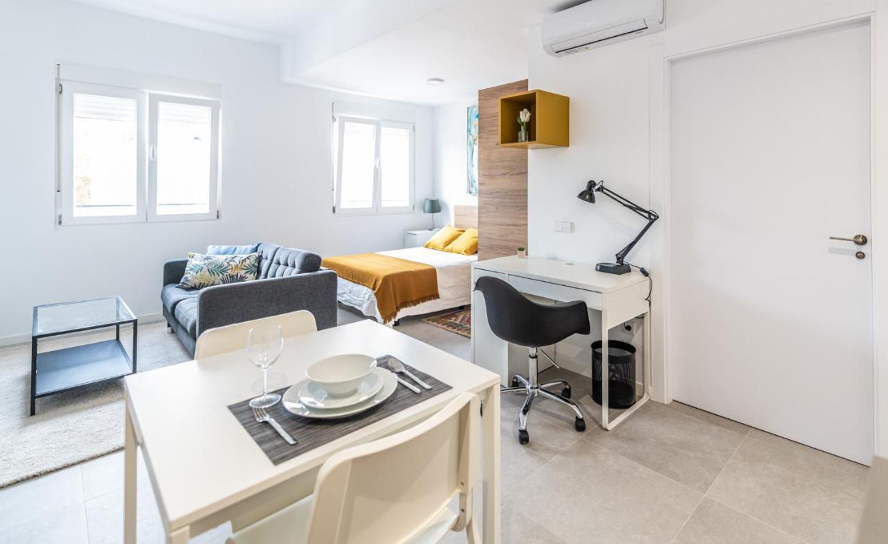 Acogedor Estudio A Metros De La Playa, Con Zonas Comunes Y Terraza 3B Valencia Exterior foto