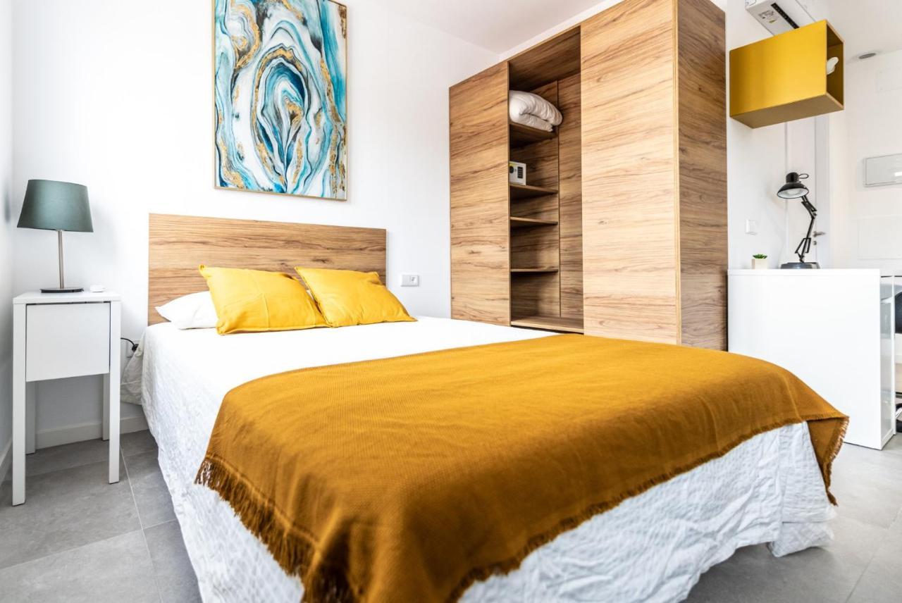 Acogedor Estudio A Metros De La Playa, Con Zonas Comunes Y Terraza 3B Valencia Exterior foto
