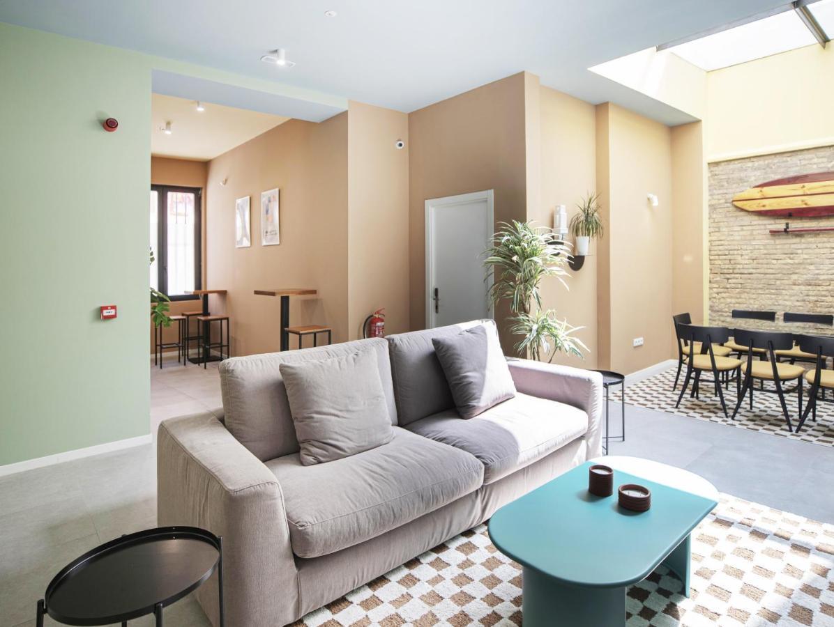 Acogedor Estudio A Metros De La Playa, Con Zonas Comunes Y Terraza 3B Valencia Exterior foto