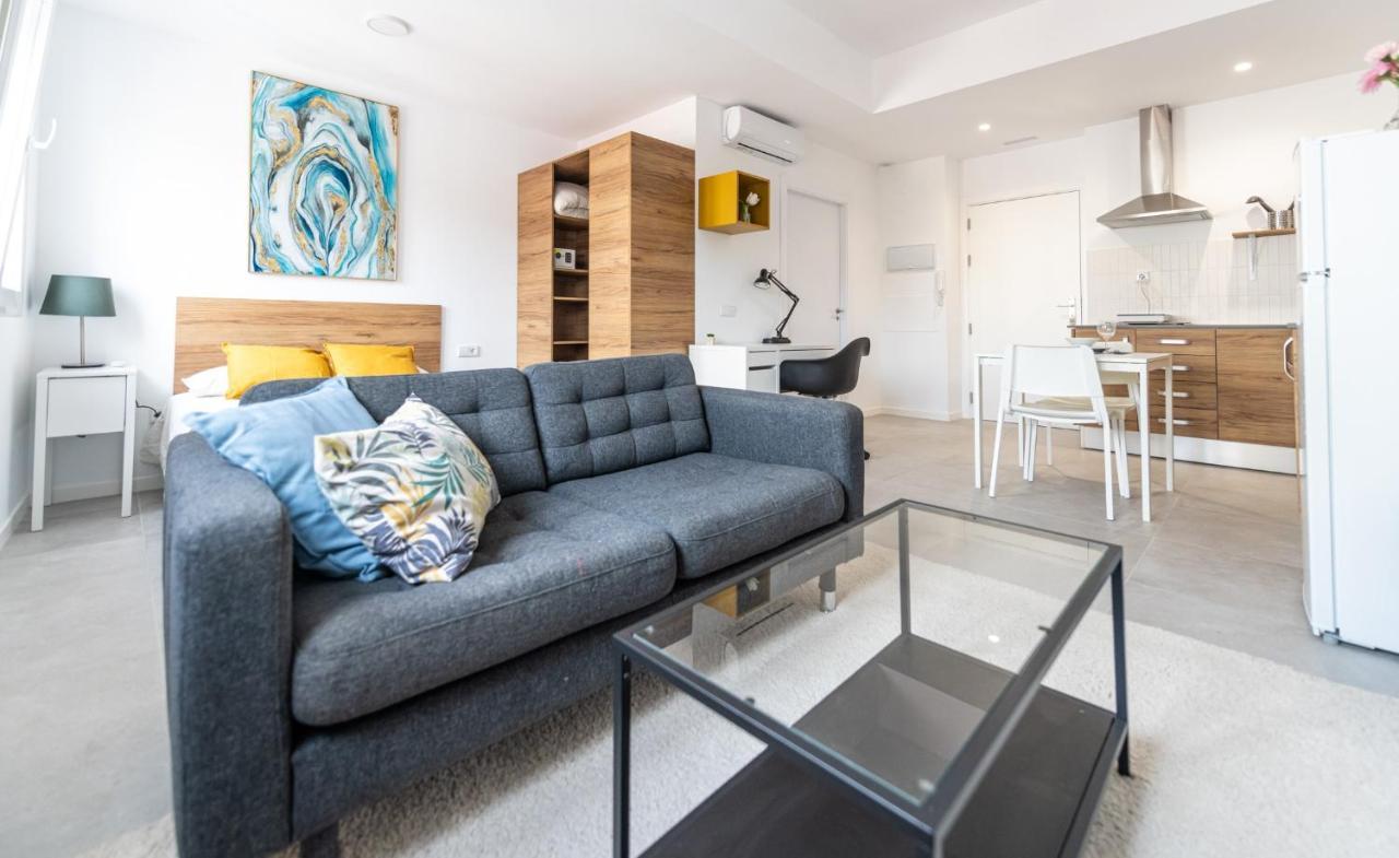Acogedor Estudio A Metros De La Playa, Con Zonas Comunes Y Terraza 3B Valencia Exterior foto